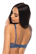 Biustonosz push up Biustonosz Usztywniany Model Carmela M-053/22 Szafir - Mat