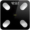 Waga analityczna inteligentna łazienkowa Bluetooth do 180 kg LCD