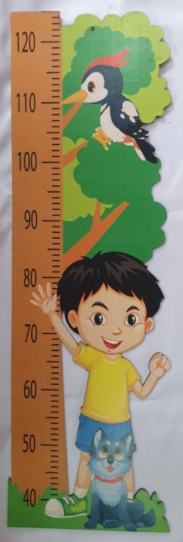 Miara wzrostu 125cm 89x29cm CHŁOPAK