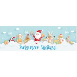 Pralinki - skarbonka z wciskanym wieczkiem i uchwytem 