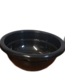 Miska 10szt. stroik 13cm czarna