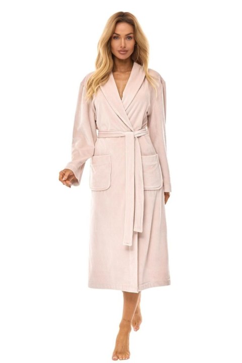 Szlafrok Damski Model Aura 2510 Angora - L&L collection Szlafrok Damski Model Aura 2510 Angora - L&L collection