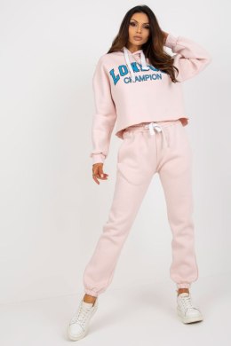 Spodnie Komplet Model EM-KMPL-720.01 Light Pink - Ex Moda
