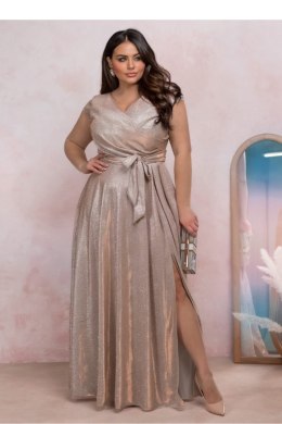 Sukienka Model Amanda Lux 02024. Gold - With You