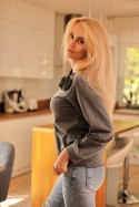 Bluza Damska Model Similan Grey - Mirale