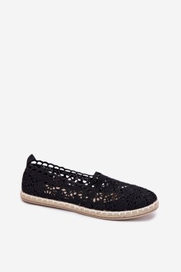 Espadryle Model Adelira WD251 Black - Step in style