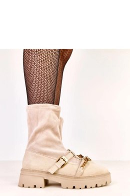 Botki Model Hariet D9220 Beige - Solea