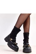 Botki Model Hariet D9220 Black - Solea