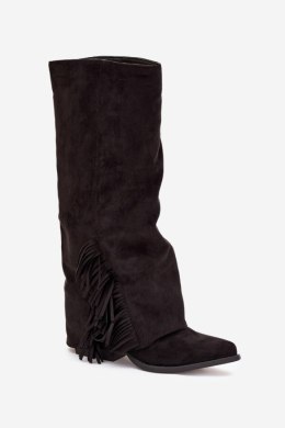 Kozaki Model Zalia LQ-162 Black - Step in style