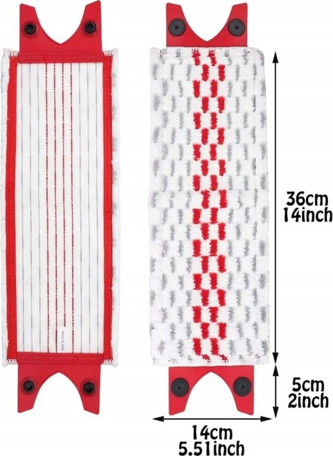 Wkład do mopa płaskiego VILEDA ULTRAMAX zamiennik mop płaski zapas V4 PID0437