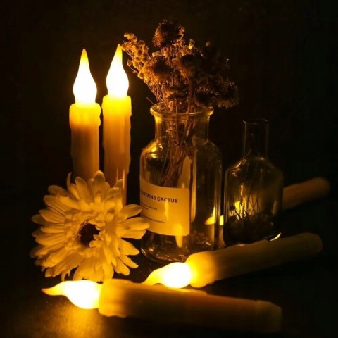 Świeczka led do stroika na choinkę świeca stołowa lampka PID0855