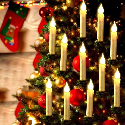 Świeczka led do stroika na choinkę świeca stołowa lampka PID0855