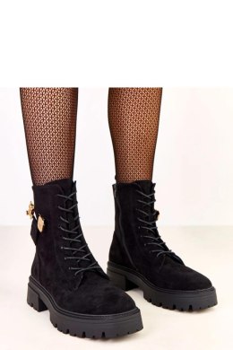 Botki Model Messey D9223 Black - Solea