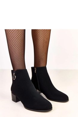 Botki Model Sevira D9218 Black - Solea