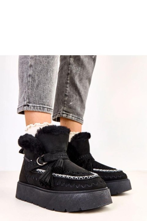 Śniegowce Model Maurisa C2068-1 Black - Solea