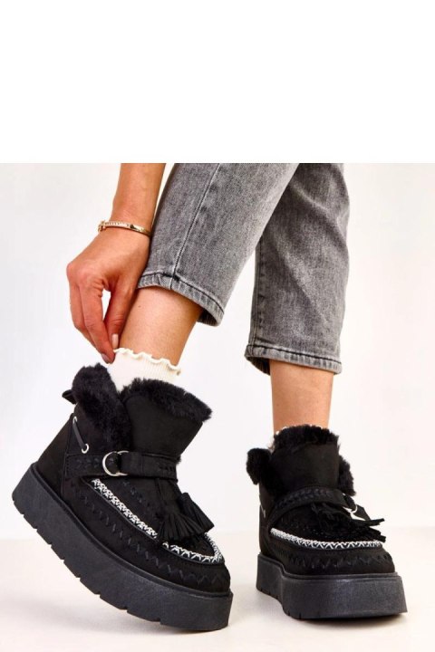 Śniegowce Model Maurisa C2068-1 Black - Solea