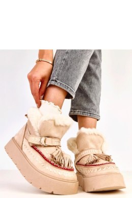 Śniegowce Model Maurisa C2068-3 Beige - Solea