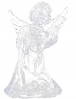 Aniołek świecący led figurka lampka ozdobna multikolor wkład do znicza PID1752