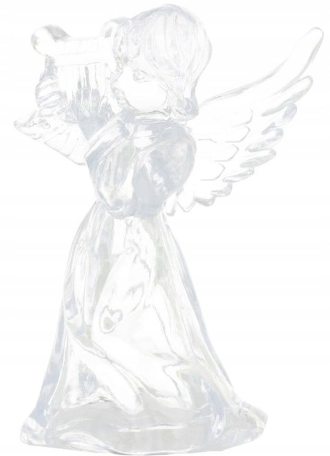 Aniołek świecący led figurka lampka ozdobna multikolor wkład do znicza PID1752