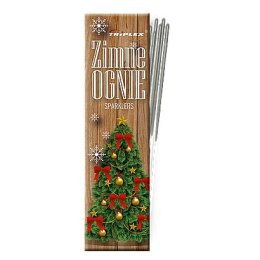 Zimne ognie 17cm choinka 10szt. | 12-03