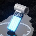 Mini dmuchawa wiatrak wentylator przenośny USB-C 5000mAh - szary