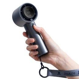 Mini wiatrak wentylator dmuchawa przenośna - 3600mAh - niebieski