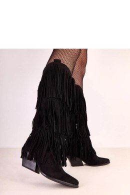 Kozaki Model Ivia E8690 Black - Solea