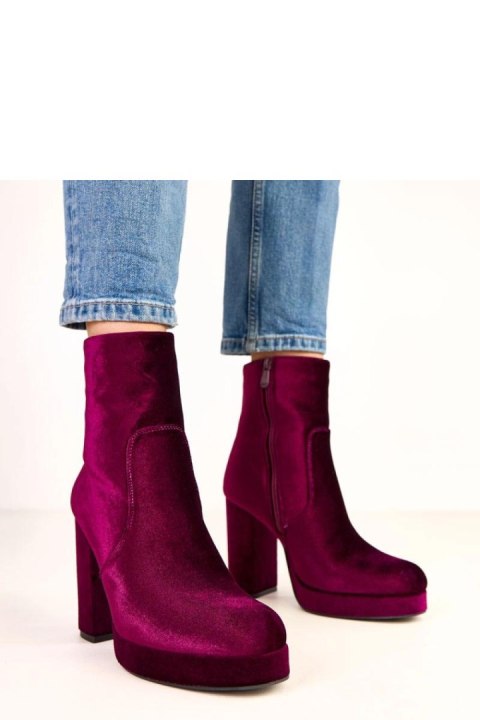 Botki Model Asanda RQ481 Violet - Solea