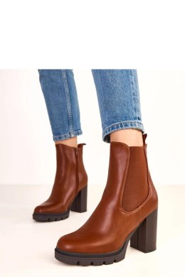 Botki Model Darina 168-512 Brown - Solea