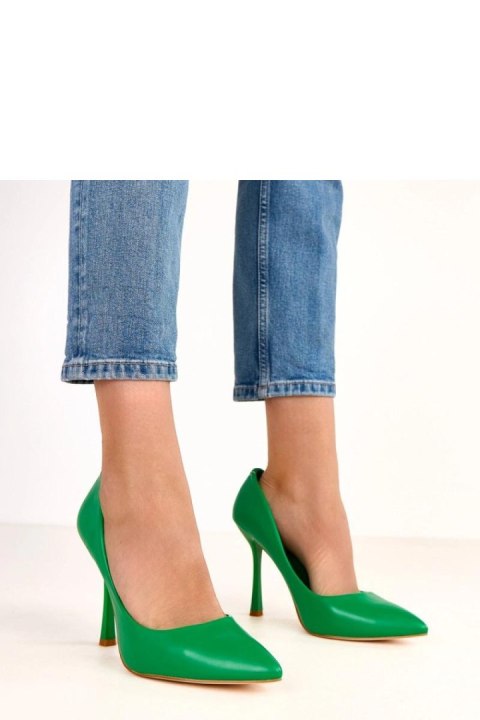 Szpilki Model Nicole AH-43 Green - Solea
