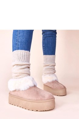 Botki Model Deesi 81600-2 Dark Beige - Solea