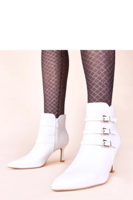 Botki Model Suria 6619 White - Solea