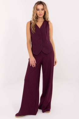 Kamizelka Model IT-KZ-FL7519.57 Bordo - Rue Paris