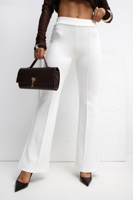 Spodnie Dresowe Model RV-DR-A1060.03P Ecru - Rue Paris