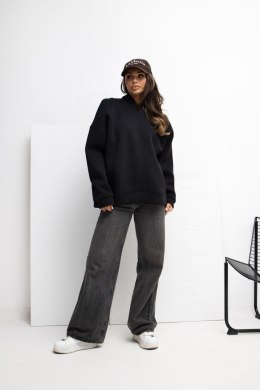 Bluza Damska Model RV-BL-A1037.12 Black - Rue Paris