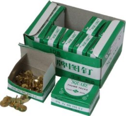 Pinezki złote - 10op. x 50szt. PI-206M