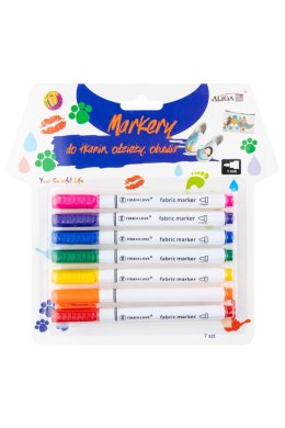 Markery do tkanin odzieży i obuwia 7szt. MK-1045