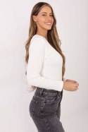 Bluzka Model RV-BZ-A1054.34 Ecru - Rue Paris