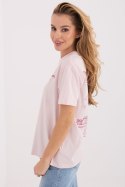 Tshirt Damski Model D12022AH02645V Light Pink - Sublevel