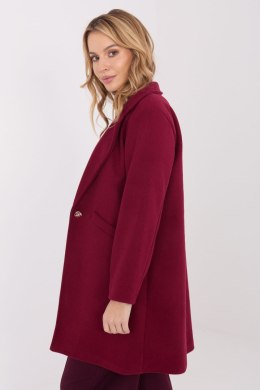 Płaszcz Damski Model IT-PL-20238.23 Bordo - Italy Moda