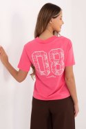 Tshirt Damski Model D12022M02853A Pink - Sublevel