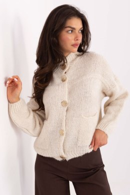 Sweter Damski Model MI-SW-WM218.02 Light Beige - Italy Moda