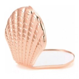 Lusterko kosmetyczne metalowe, otwierane do torebki L20