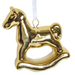 Zawieszka ceram KOŃ ZŁOTY7306