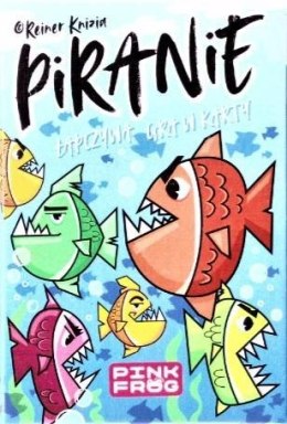 Gra karciana pink frog piranie