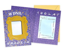 Karnet Urodziny (Friends, lusterko) DK-1217