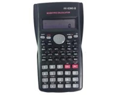 Kalkulator naukowy 240 funkcji z instrukcją obsługi czarny z bateriami