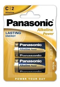 Bateria alkaliczna Panasonic LR14 Bronze - blister pak. po 2 szt.