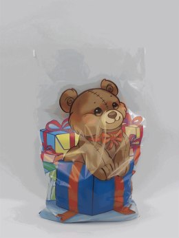 Worek 50szt. opakowanie ozdobne 40 x 60cm BOŻE NARODZENIE