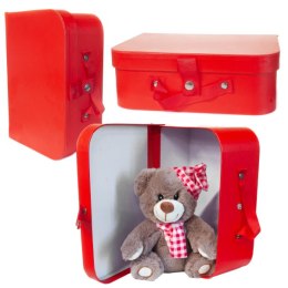 Miś w walizce.25x9x18 cm